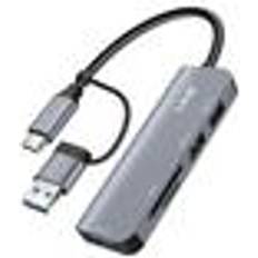 Linq USB C and USB Hub USB 3.0 2x Card Reader