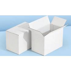 Corrugated Boxes Shein 10pcs White Pink Black Corrugated Cardboard Postal Boxes