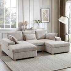 Muriel U-Shaped Small Light Grey