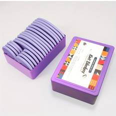 Yarn & Needlework Supplies Temu 20pcs Dillipurple Stainless Steel Knitting Blocker Set