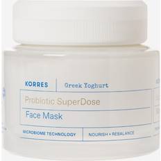 Korres Ansiktsmasker Korres Greek Yoghurt Probiotic Superdose Face Mask Transparent