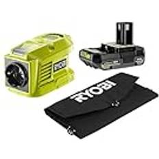Ryobi Resesats 18 V Solpanel 21 W Transformator Laddare