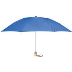 Blue Umbrellas Bamboo 190T Folding Umbrella - Royal