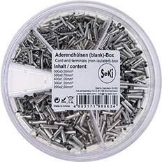 313614 Silver Ändhylsor