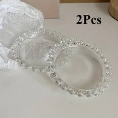 Transparent Coasters Temu 2pcs Acrylic Nordic Glass Coaster