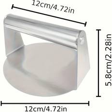 Temu Stainless Steel Burger Press With Ergonomic Handle Hamburgerpress