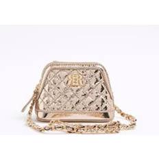 River Island Crossbody Bags River Island Gold Metallic Mini Cross Body Bag