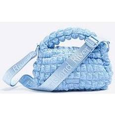 Children Crossbody Bags River Island Nylon Scrunch Cross Body Bag - Blue