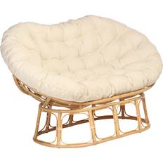 Rattan Sofas Desser Papasan Rattan 2-Seater Sofa