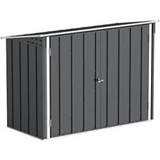 Tepro Duramax Bicycle Store For 2 Bikes Anthracite Off-White