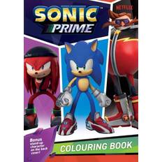 Sonic Prime Colouring Book A4