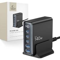 Tech-Protect DC140W GaN 5 Port Laddstation