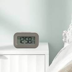 Acctim Alarm Clocks Acctim Kyle Compact Digital Alarm Clock Grey