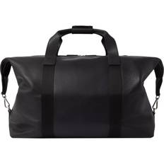 Leather Weekend Bags Osprey London Toby Leather Weekender Bag - Black