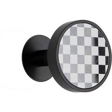 Black Mounts & Hooks for Curtains Dunelm Checkerboard Curtain Hooks Black White