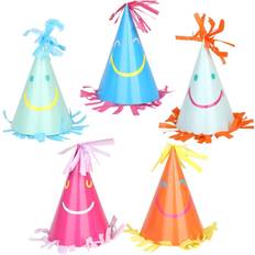 Talking Tables Happy Face Paper Party Hats 5 Pack