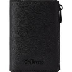 Mulberry Wallets & Key Holders Mulberry Small Pebble Grain Leather Compact Wallet - Black