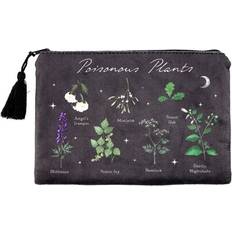Poisonous Plants Toiletry Bag - Black