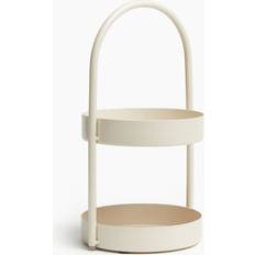 H&M Two Tiered Light Beige Serving Tray