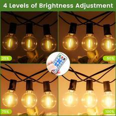 Strip light bulb Shein Solar Bulb 15M 20+1 Light String Light