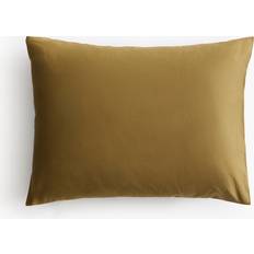 Green Pillow Cases H&M Cotton Pillowcase Olive Standard Pillow Case Green