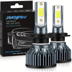 Temu Xstorm 2pcs 15000lm H4 Led Car Light Bulbs