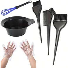 Hair Colouring Brushes Shein Hair Coloring Kit 7 Pcs Brush Bowl Set