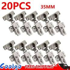 Shein 20pcs Soft Close 35mm Kitchen Cupboard Door Hinges