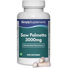 Simply Supplements Saw Palmetto Extract 3000mg Capsules 180 pcs