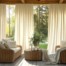 Gardiner & Tillbehör Temu 2-Pack Contemporary Light Filtering Polyester Curtains 120 Gsm