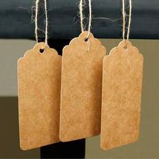 Gift Tags Shein Blank Kraft Paper Gift Tags 50-100pcs
