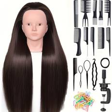 Training Heads on sale Temu 24 Inch Mannequin Head Make Up Doll