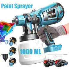 Temu Cordless Brushless Paint Sprayer 2pcs