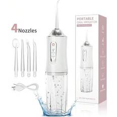 Irrigators Shein Rechargeable Portable Handheld Cordless Tooth Cleaner