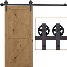Schiebetürbeschläge Schiebetüren Beschlagsatz 183 cm Komplett Set