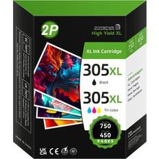 Ink Cartridges Black Colour Replacement for HP 305