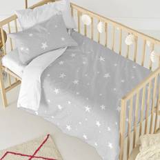 HappyFriday Basic Barn Grå Duvet Cover Sätt 2 Delar Påslakan