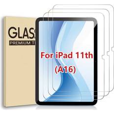 Temu 3pcs Tempered Glass Screen Protector Ipad 11th Gen
