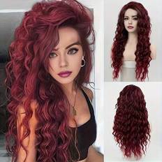 Hair Products Shein Women's Heat-Resistant Synthetic Curly Wig