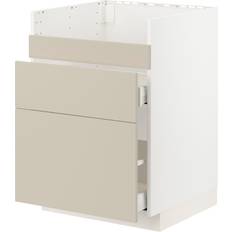 Köksinredning IKEA Metod Maximera BNKSK For Havsen Diskb 3 Frntr 2 Ldr - Vit/Havstorp Beige