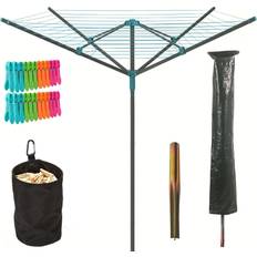 Temu Rotary Washing Line 4 Arm Heavy Duty - Metal