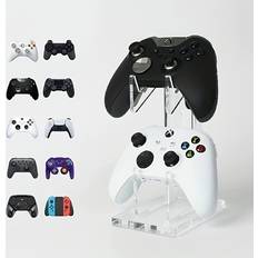 Universal Dual Controller Stand With Headset