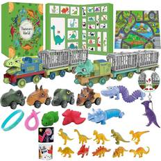 Advent Calendars Zeuxo Advent Dinosaur Calendar 24 Days