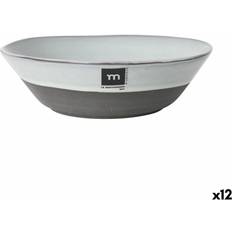 Black Soup Plates La Mediterránea n Black Clay Deep Soup Plate