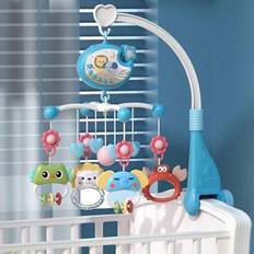 Mobiles on sale Shein Baby Crib Mobile With Music Light Projection
