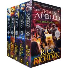 Rick Riordan's Trials Of Apollo Series 5 Books Collection Set