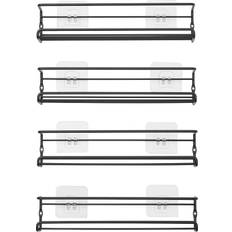 Spice Racks Temu 4 Tiers Metal Wall Mounted Spice Racks