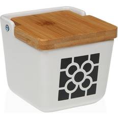 Ceramic Salt Bowls Versa tile Ceramic Shaker 8.8 x 8.5 x 8.8 cm Salt Bowl