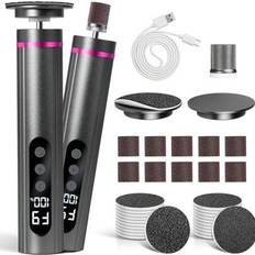Foot Files Shein Pink Grey Electric Foot File Callus Remover