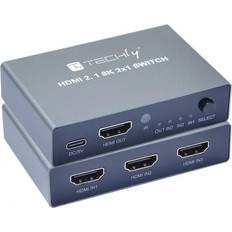 Techly 3x1 HDMI 2.1 8K Switch